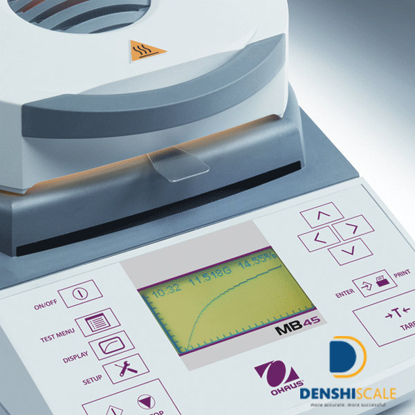 Cân phân tích độ ẩm MB45