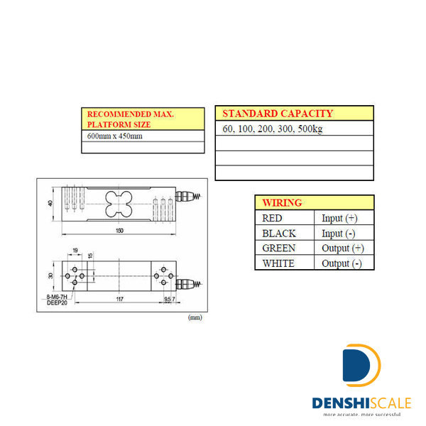 Loadcell VMC VLC 137